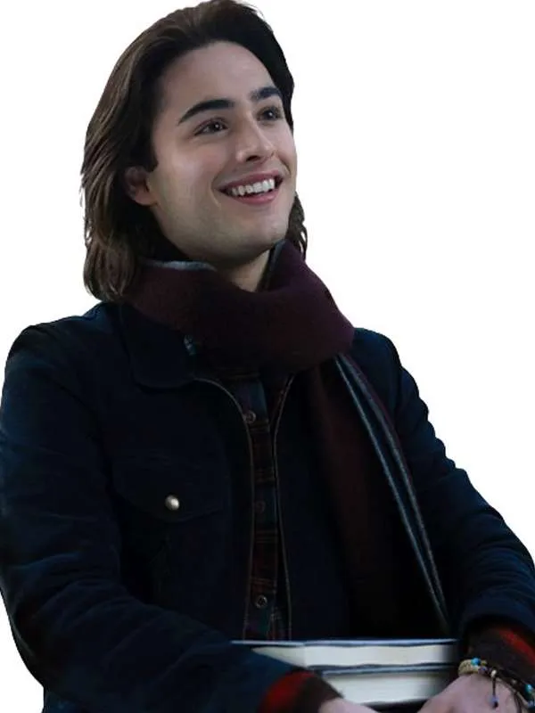 Best Dead Boy Detectives S01 Monty Black Leather Jacket
