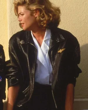 Best Kelly McGillis Top Gun Leather Jacket