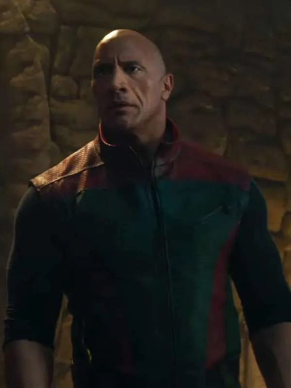 Best Red One 2024 Dwayne Johnson Leather Vest