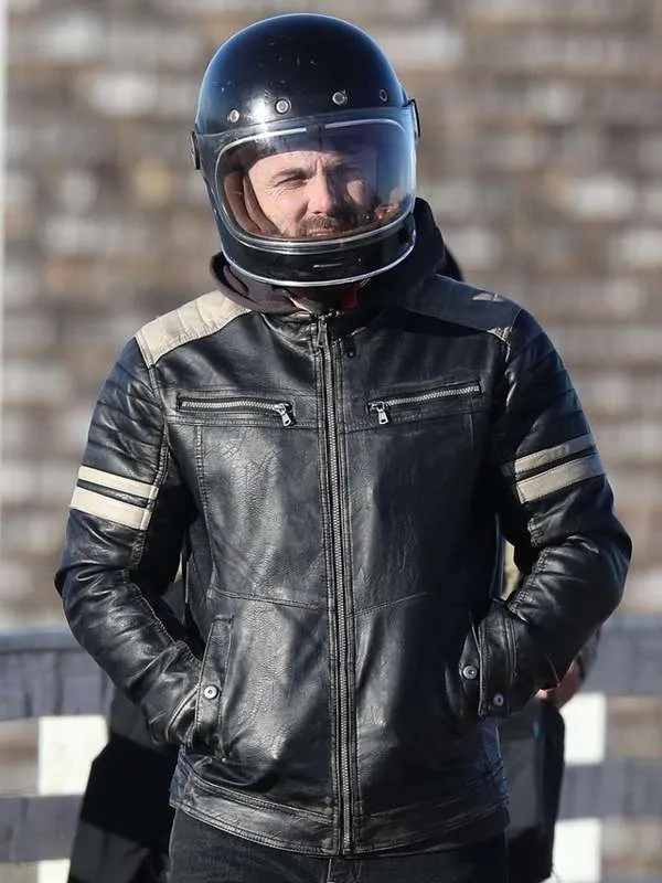Best Instigators 2024 Casey Affleck Leather Jacket