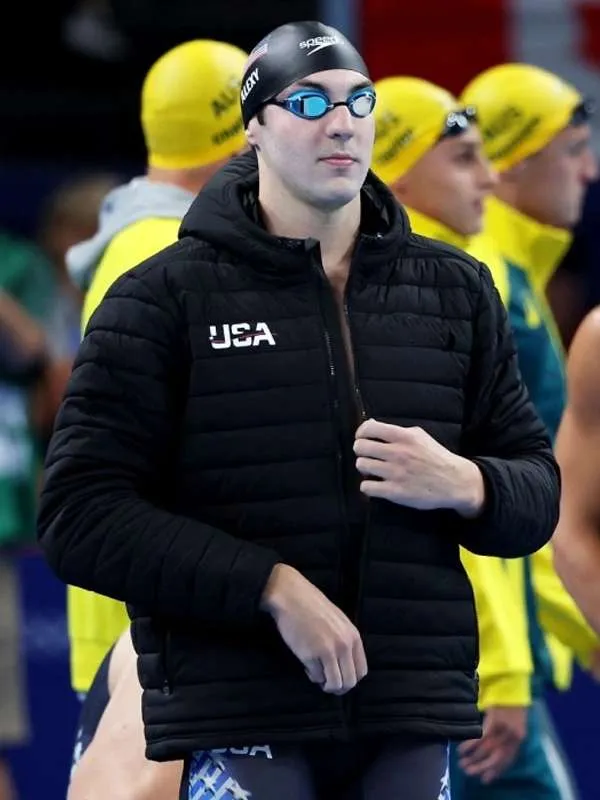 Jack Alexy Team USA Black Puffer Jacket