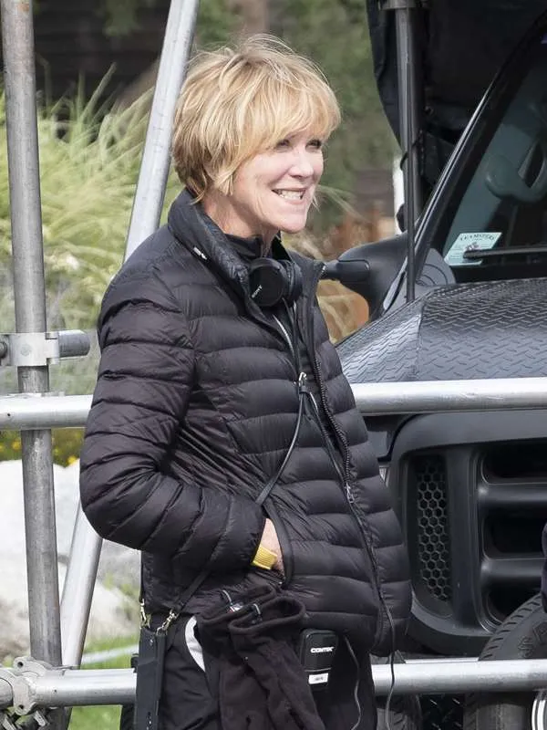 The Good Doctor Joanna Kerns Black Puffer Jacket - Image 2