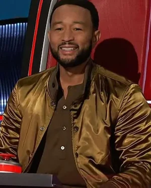 Alternative view of The Voice S27 John Legend Bomber Jacket