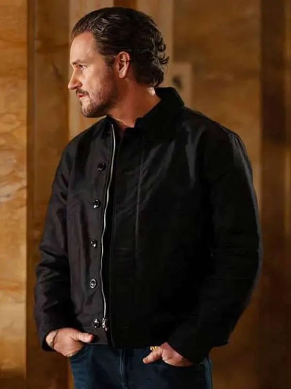 Kevin Kane Law and Order SVU S27 Black Jacket