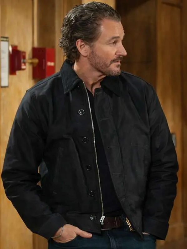 Law and Order SVU S27 Kevin Kane Black Cotton Jacket